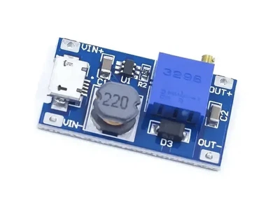 Повышающий преобразователь модуль MT3608 DC-DC с Micro USB