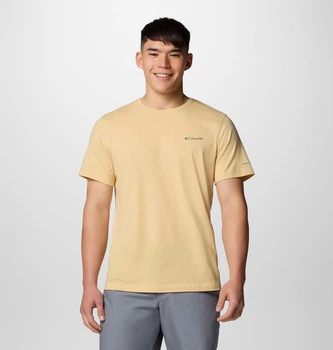 Футболка Columbia с логотипом 1159853374 (Желтый XL)