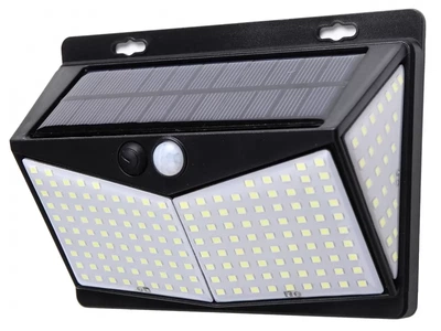 Світлодіодний світильник Luxel на сонячних батареях з датчиком руху IP65 20W (SSWl-03C)
