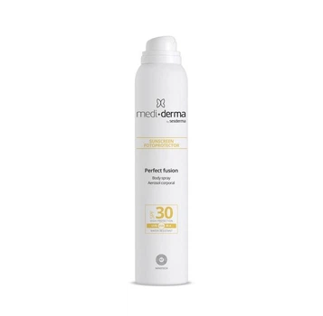 Сонцезахисний спрей для тіла SPF 30 Mediderma Body Sprey Aerosol SPF 30 Perfect Fusion Sunscreen 200 мл