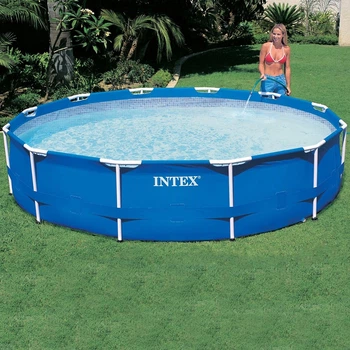 Бассейн для дачи Каркасный Круглый Intex 366 х 76 см