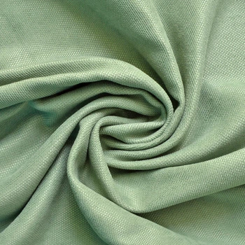 Ткань портьерная Soft Velvet Lux 300 см 445 гр/м2 для штор, подушек, покрывал и декора V-26 ментол м.п.