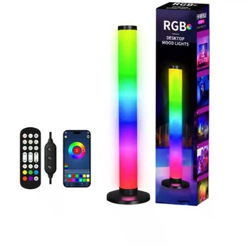 RGB лампа 40 см Vertical 360 настольная чорный