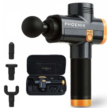 Масажер Антистрес терапевтичний перкусійний Phoenix A2 Чорний