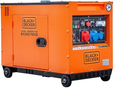 Генератор дизельний Black+Decker BXGND7900E 7.9 KVA (100766820)