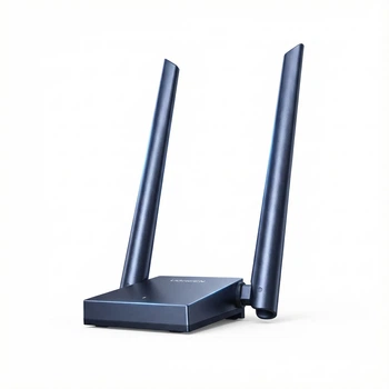 Wi-Fi адаптер Ugreen CM495 Wi-Fi 6 AX1800 USB 3.0 1800 Мбит/с 2.4/5 ГГц 2 антенны Черный (25226)