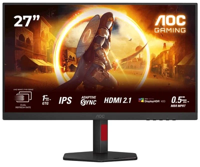 Монитор 27" AOC U27G4R Black Red (7145678)