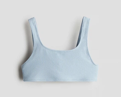 Купальний топ H&M 1259618 146-152см блакитний
