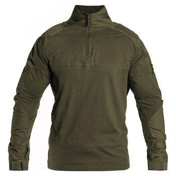 Рубашка боевая Mil-Tec с налокотниками Combat Shirt Chimera XL Олива (opt-M-T-8335)