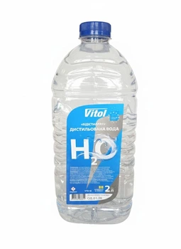 Дистильована вода VITOL, 2л.