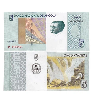 Банкнота 5 кванза Ангола 2012 рік UNC