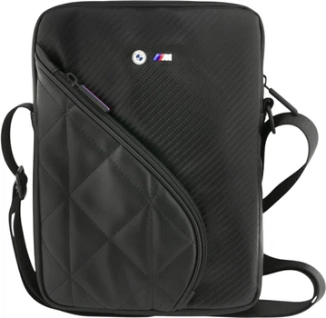Torba na tablet BMW Carbon Pockets & Metal Logo 10" Black (BMTB10PCASEPOK)