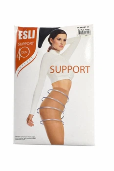 Корректирующие колготки Esli Support 40 Den 2(S) Черные (Nero)