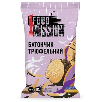 Батончик Food Mission трюфельный (GT-BAT-TRUFELb)