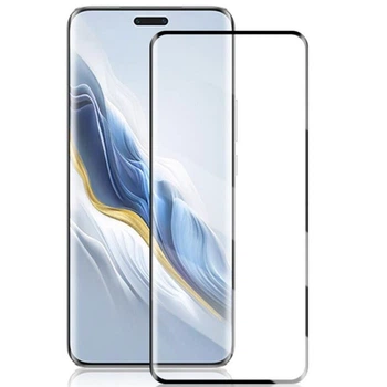 Защитное стекло LUX EDGE для Honor Magic6 Pro полная проклейка с закругленными краями черный
