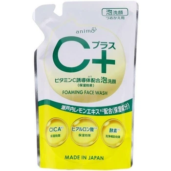 ROCKET SOAP C Plus Foaming Face Wash пінка для вмивання з вітаміном С (змінний блок), 200 мл