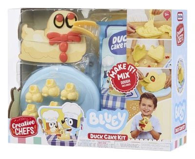 Кухонний набір Little Tikes Creative Chefs Bluey - Набір для приготування торта Качка 643453 (50743643453)