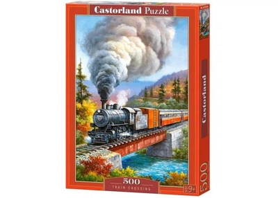 Пазл Castorland puzzle Железнодорожный переезд, 500 эл. (B-53216)