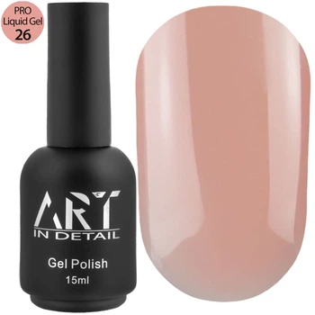 Гель для нарощування нігтів ART PRO Liquid Builder Gel №26 15 мл