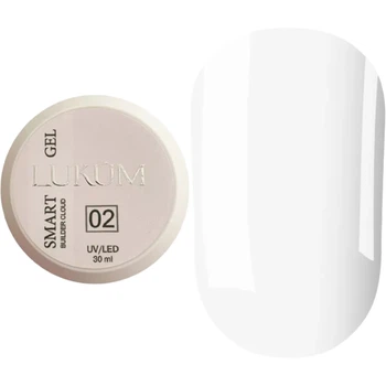 Твердий гель для нарощення LUKUM Smart Gel №02 Cloud 30 мл