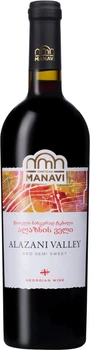 Вино Chateau Manavi Алазанська долина червоне напівсолодке 0.75 л 11% (4860013086127)