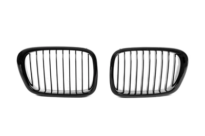 Ніздрі для BMW 5 E39 1996-2003 (чорний глянець)