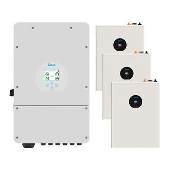 Комплект автономного энергоснабжения Deye SUN-12K-SG02LP1-EU 12kW + Deye SE-F5 Pro-C 15.36kWh White
