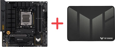 Материнська плата Asus TUF Gaming B650M-Plus (sAM5, AMD B650, PCI-Ex16)+ Ігрова поверхня Asus TUF Gaming P1 Speed у подарунок!