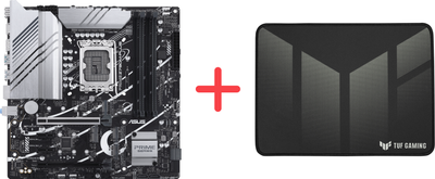 Материнська плата Asus PRIME Z790M-PLUS (S1700, Intel Z790, PCI-Ex16)+ Ігрова поверхня Asus TUF Gaming P1 Speed у подарунок!