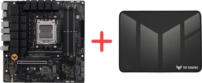 Материнська плата Asus TUF Gaming B650M-E (sAM5, AMD B650, PCI-Ex16)+ Ігрова поверхня Asus TUF Gaming P1 Speed у подарунок!