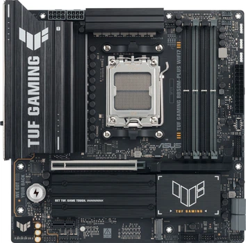 Материнська плата Asus TUF Gaming B850M-PLUS WIFI7 (sAM5, AMD B850, PCI-Ex16)