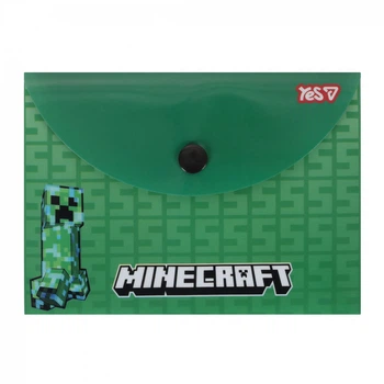 Папка-конверт на кнопці Yes B7 Minecraft Creeper (492346)