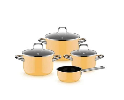 Набір каструль WMF Fusiontec Essential Pro Mango Yellow 4 предмета 3201114631