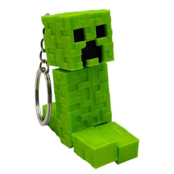 Брелок 3D друк Minecraft Крипер фігурка для ключів сувенір для фанатів гри