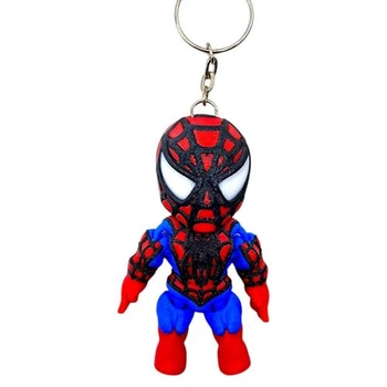 Брелок 3D друк MARVEL Людина-павук фігурка для ключів подарунок фанату супергероя