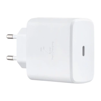 Зарядка Samsung TA845 45W Fast Charge USB Type-C для смартфонов Белый