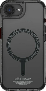 Etui SkinArma Saido MagSafe do Apple iPhone 16e Black (8886461247725)