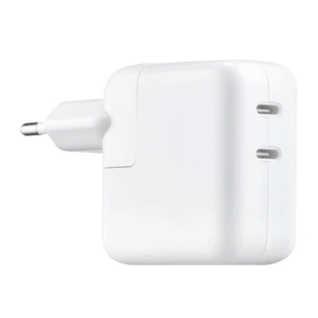 Зарядное устройство Apple 35W USB-C Противоударное для iPhone Белый