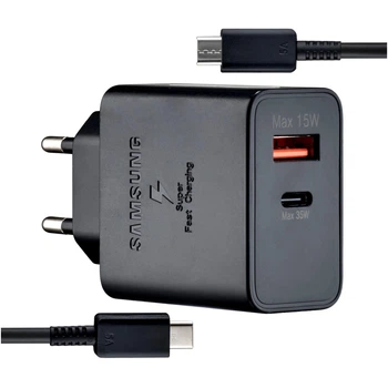 Зарядний пристрій Samsung S22 35W Fast Charge Type-C чорний