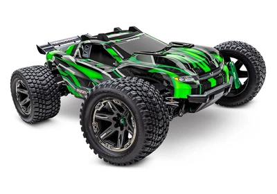 Машинка на радиоуправлении Traxxas Rustler 4x4 Ultimate Stadium Truck (Green 67097-4)