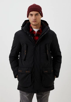 Зимняя куртка Парка Tom Tailor мужская Черный (1039772 black S)