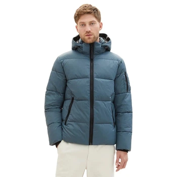 Зимняя куртка Пуффер Tom Tailor мужская Синий (1039770 blue L)