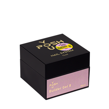 Гель для нарощування ногтей однофазний YouPosh ТМ UV Gel/LED 15мл № 08 Nude Натуральний