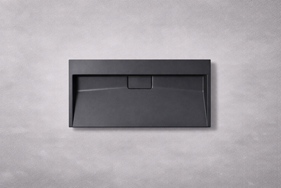 Умывальник VBI Este подвесной без отверстия под смеситель 90x46 см black VBI-019920