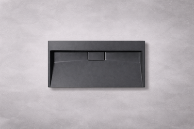 Умывальник VBI Este подвесной без отверстия под смеситель 70x46 см black VBI-019912