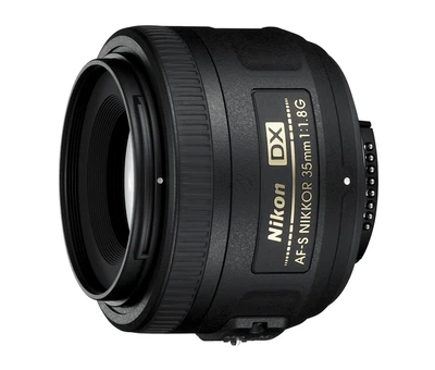 Объектив Nikon AF-S DX NIKKOR 35mm f/1.8G (JAA132DA) Black