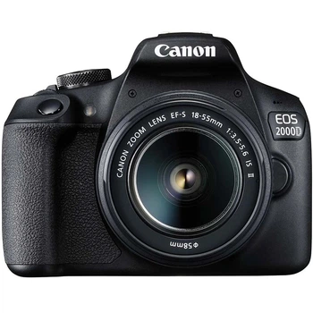 Зеркальный фотоаппарат Canon EOS 2000D kit (18-55mm) IS II (2728C003AA)
