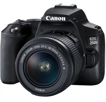 Дзеркальний фотоапарат Canon EOS 250D 18-55 DC III Black kit (3454C009)