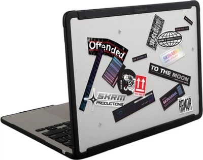 Чохол-накладка для ноутбука SkinArma Henko для Macbook Air 13" 2018-2020 Transparent (SK-MBA13-HENBLK537)