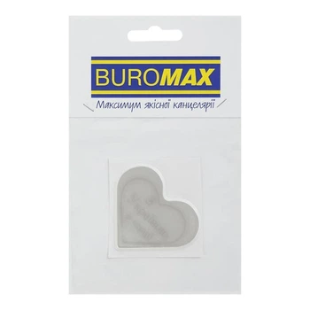 Наклейка світловідбиваюча Серце BUROMAX